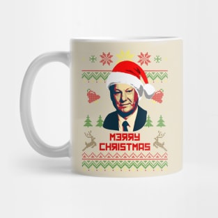 Boris Yeltsin Merry Christmas Mug